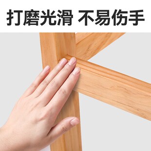 实木凳子松木原木家用45cum美术方凳学生课桌凳饭桌凳高教板饭店