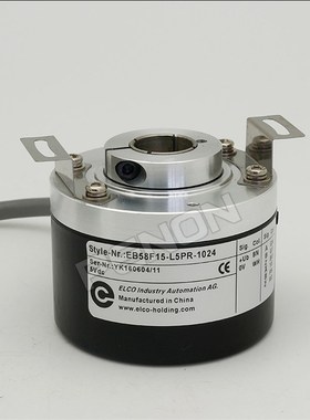 现货全新EB58F15-L5PR-1024旋转编B码器EB58G脉冲-1000-600-1024