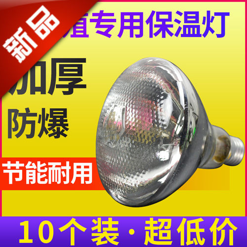 保温灯猪用小猪保暖灯小鸡养殖场专用猪育雏加温烤灯加热取暖灯泡