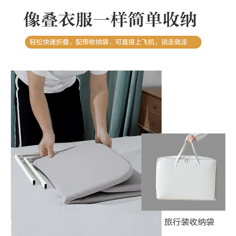 推荐免安装床围栏可折叠旅行床护栏D宝宝防摔防护栏婴儿童围栏挡
