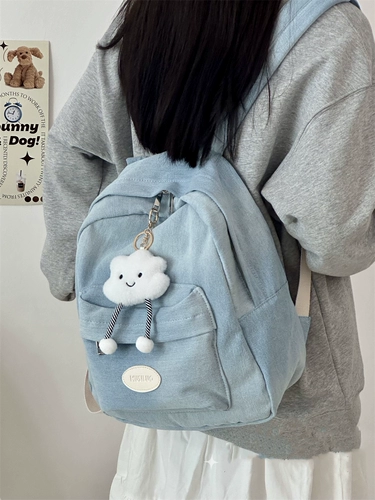 Рюкзак для отдыха, сумка через плечо, универсальный ранец, для средней школы