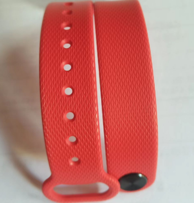 适用于腾讯真时s8手环pace智能pacewear手表pa-117chc黑红色表带