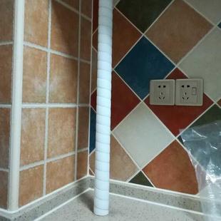 煤气天然气燃气管道遮挡装饰热水器暖气管美化空调管子水管保护套