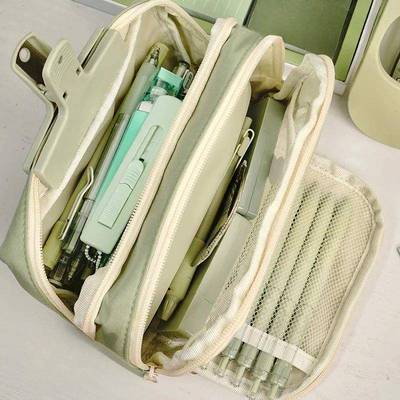 Girl Large Capacity Aesthetic Pencil Bag School Cases Cute