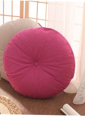 Cotton hemp futon cushion thickened large cloth 圆形蒲团坐垫