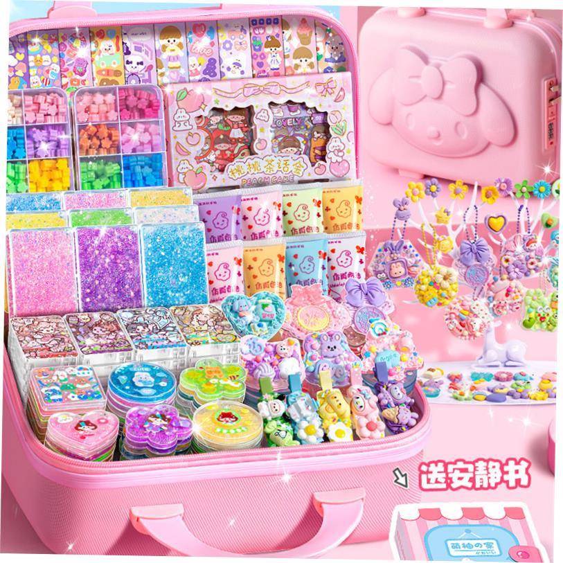 Cream gum Guka set diy material Quicksand Guka stickers贴纸