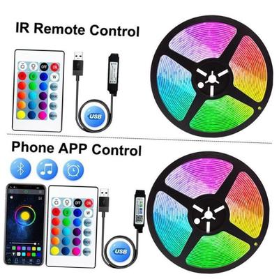LED Strip Light USB Bluetooth RGB 5V LED RGB Lights Flexible
