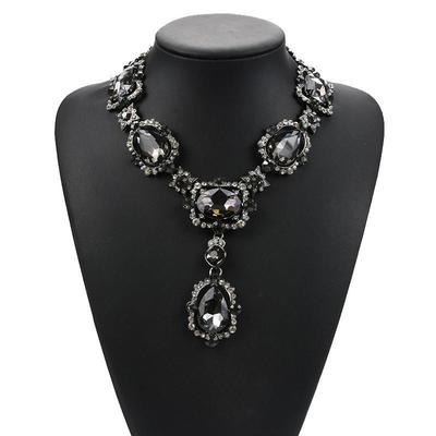 European over-the-top collarbone chain necklace锁骨链项链女