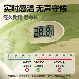 Temperature sensitive folding bathtub for newborns, enlarge