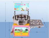 拉丝棉花 不锈钢全自动棉花糖机商用燃气电动棉花糖机花式 新品 新款