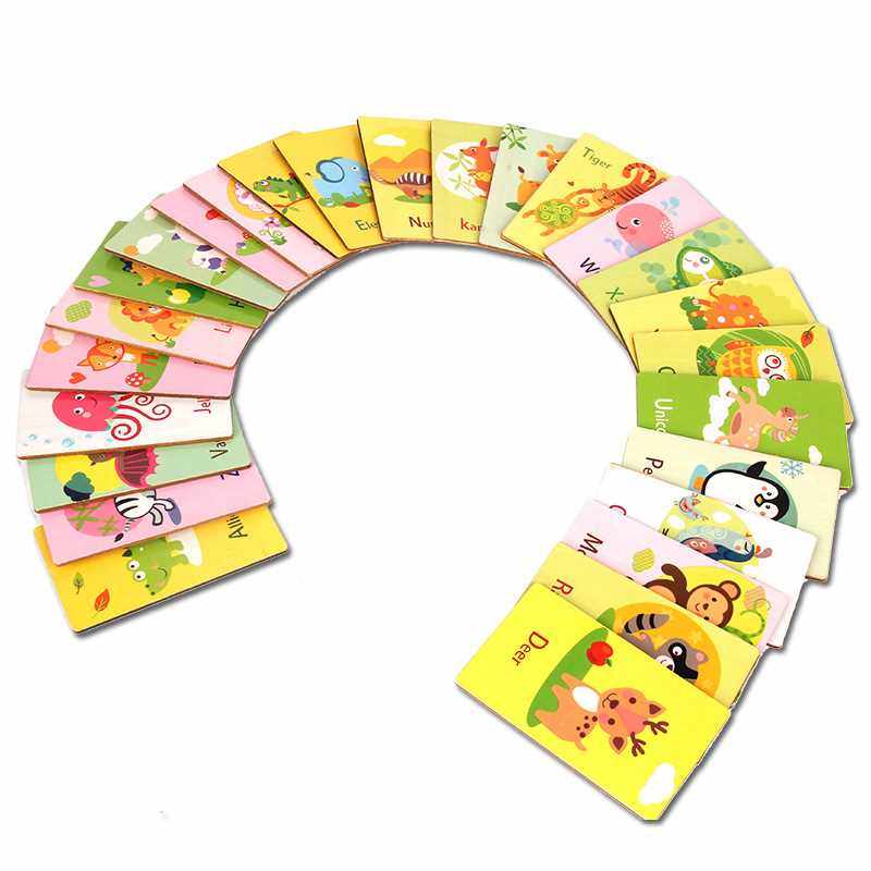 儿童早教益智字母动物认知卡木质拼图看图说话卡片识字卡认字卡片|ruв категории игрушка/коляска/головоломка/блоки/модель, бусы/головоломка/в паре/демонтаж/бить игрушки, головоломка/деревоплита - от Buy2taobao.com для оказания профессиональной услуги покупки агента Taobao