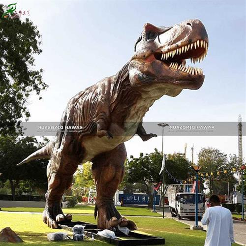 定制大号仿真恐龙机电模型景区游乐园户外展览设施摆件厂家