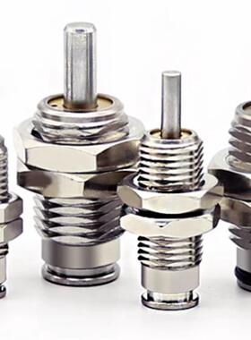 CJPB4x5/6x10-15-20B微型单动MPE8/12针型外螺纹单作用迷你小气缸