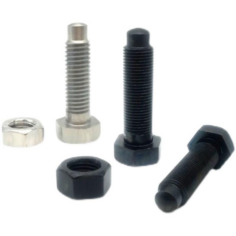 zc粗牙镀镍 定位h螺栓螺纹前端qR型STBAM4/5/6/8/10/12-40/50/60/