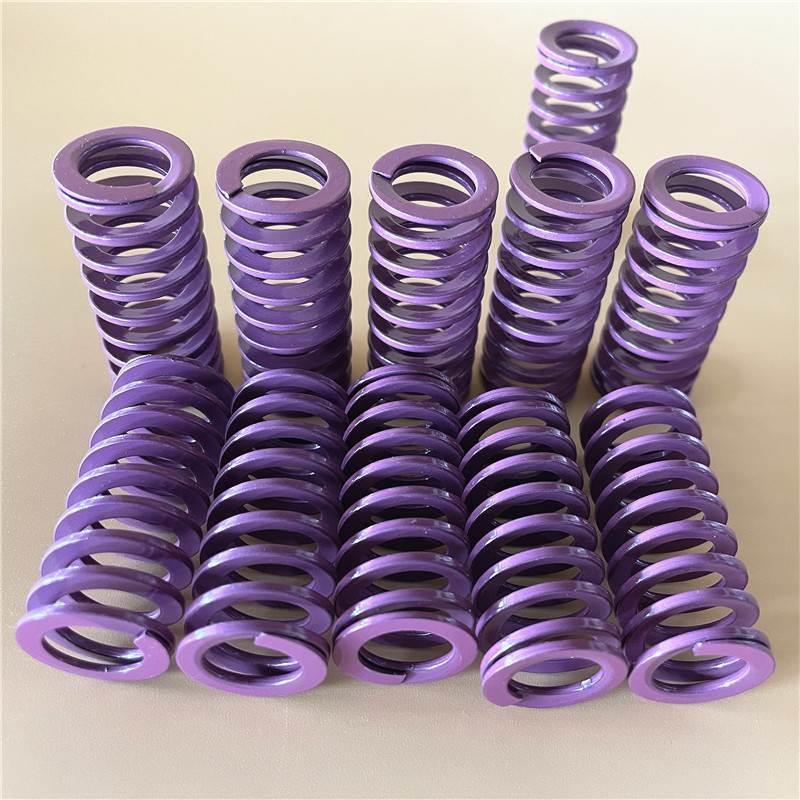替代紫色弹簧SWC盘起矩形弹簧SSWC怡和达压缩弹簧YSWC16 18 20 22