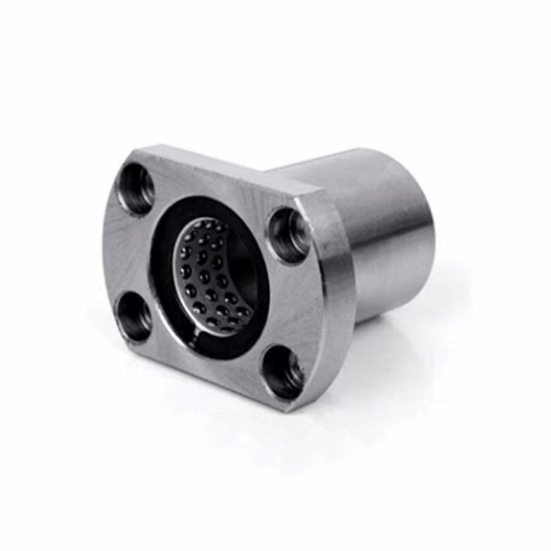 LBHC6 8 10 12 13 16 20切边法兰线性滚珠衬套直线轴承单衬型电镀