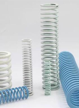 替代TR17/21/32/26/46/特轻负荷模具矩形弹簧银灰色压簧TR14.5X80