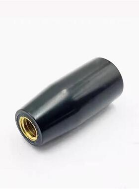 内螺纹固定握手柄M5M6M8M10M12CM16铜牙长手柄套胶木黑/红色手柄