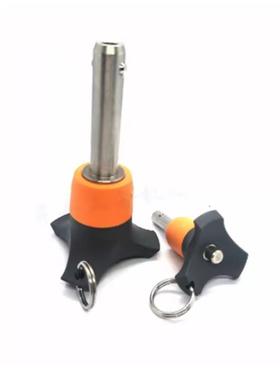 BLP12 16球头锁紧销快卸销顶出型快速拉拔插销钢珠弹簧安全定位销