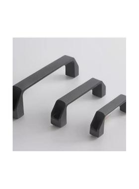 黑色尼龙方形拉手XAB01/02/03/04-L90/L120/L180-A B C D E F G M