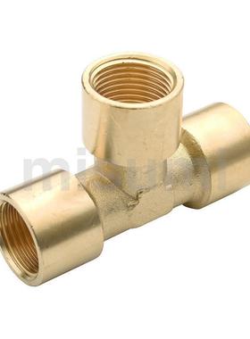 黄铜三通直通接头E-SJSXT/E-SJSFT/E-SJSMT/E-SJSRN6A/8A/10A/15A