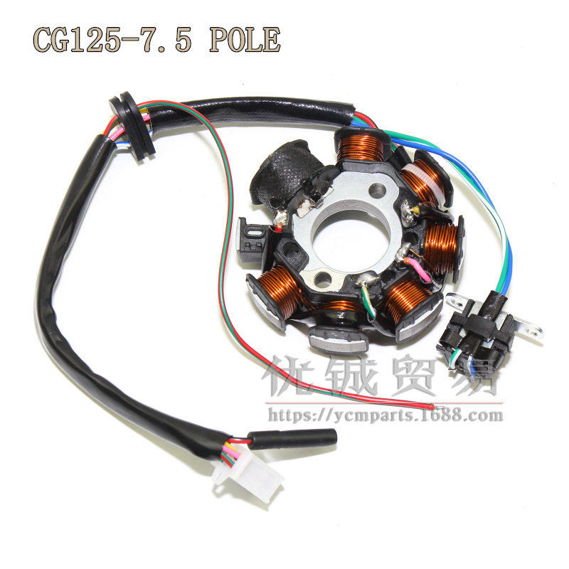 cg125 7.5级发电线圈 三轮摩托车线圈 8级 磁电机线圈定子|ruв категории мотоцикл/оборудование/аксессуары, других поставок мотоциклов - от Buy2taobao.com для оказания профессиональной услуги покупки агента Taobao