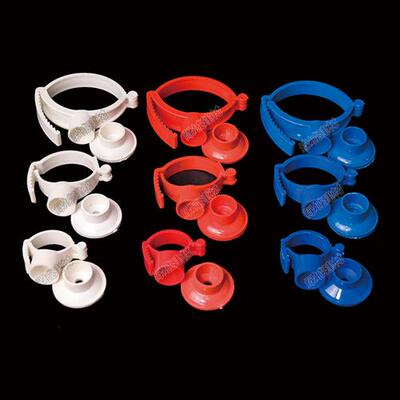 PVC20 25 32 40 50白蓝红色多用通用吊卡 PPR管吊卡 管卡扎带吊卡