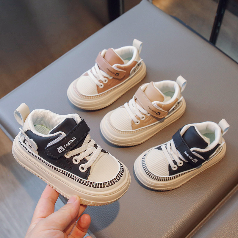 1-3-6岁2春秋新款女童休闲鞋防滑板鞋小童鞋男宝宝单鞋幼儿软底鞋