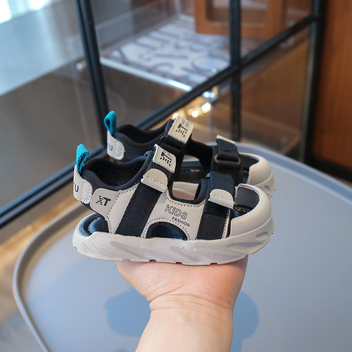 男童凉鞋幼童软底鞋小童潮鞋