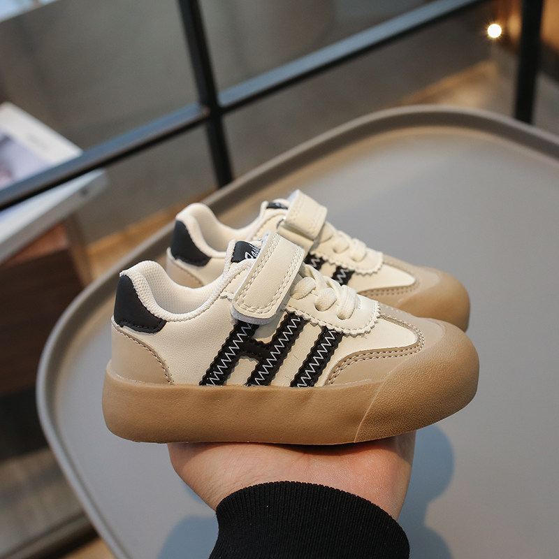 儿童德训鞋新款韩版春秋百搭运动鞋单鞋跑步鞋子透气阿甘鞋1-6岁3