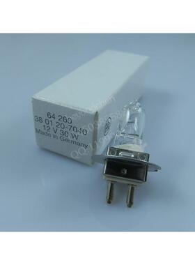 Osram欧司朗灯泡64260 12V30W Zeiss蔡司裂隙灯灯泡3801-20-7040