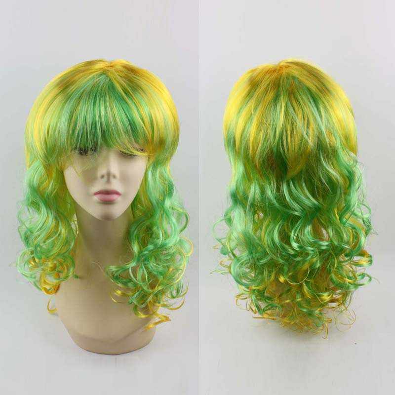 新款直销假发女道具长卷发彩色大波浪万圣节化妆舞会cosplay搞笑,美发护发/假发,演出假发,淘宝优惠券,粉丝福利购,淘宝优惠卷