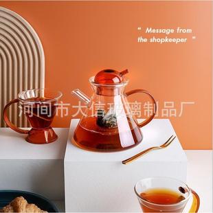 直销透明玻璃功夫泡茶杯泡茶壶茶具小整套装 新款 家用懒人简约咖啡