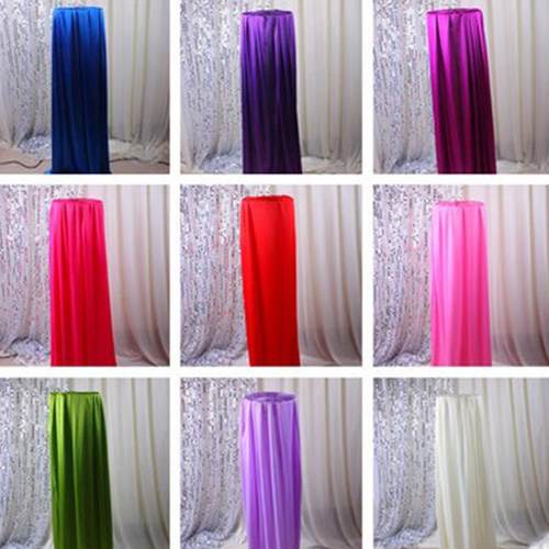 新款直销郑州珠光冰绸布 冰丝布料面料 婚庆道具纱幔背景装饰 喜