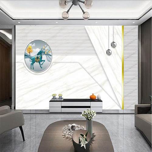 新款直销中式电视机背景墙壁纸大理石纹2022新款壁画轻奢墙布客厅