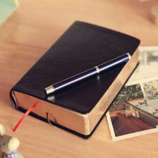 新款直销日韩文具日记本 believe圣经本笔记本记事本 厚金边本子8