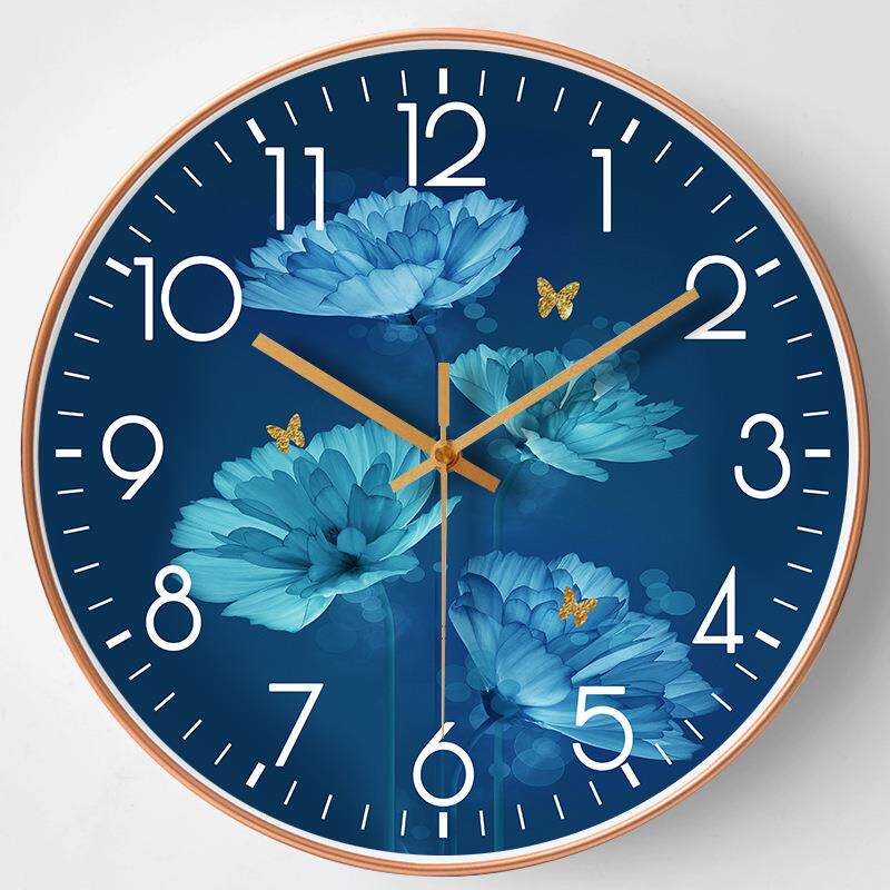 新款直销8英寸20cm钟表挂钟客厅时尚挂式创意个性时钟挂表简约家