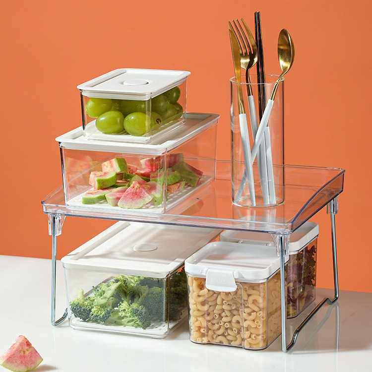 新款直销杯架折叠置物架桌面创意马克杯收纳架红酒取杯架亚克力多