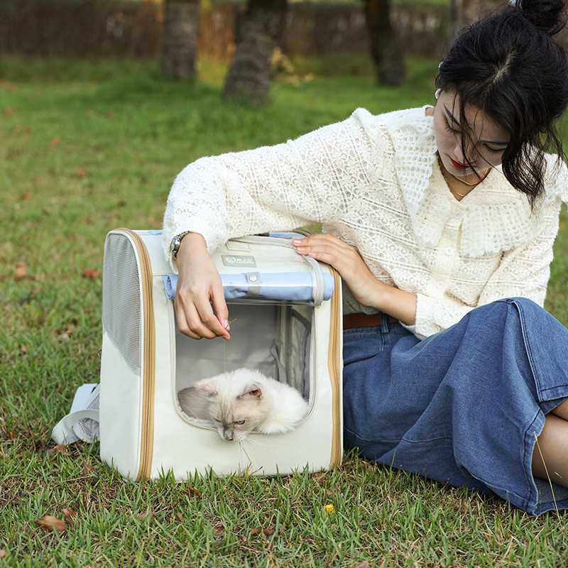 新款直销新款猫包大容量宠物包透气宠物背包牛津布猫背包外出猫咪,宠物/宠物食品及用品,宠物背包,淘宝优惠券,粉丝福利购,淘宝优惠卷