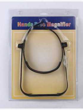新款直销多倍数高清放大镜钟表辅助维修头戴式阅读放大镜81004