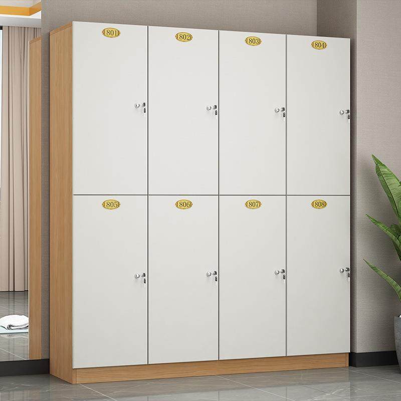 新款直销原木色更衣柜员工柜木质理发店存包柜健身房瑜伽储物柜美,商业/办公家具,办公储物柜,淘宝优惠券,粉丝福利购,淘宝优惠卷
