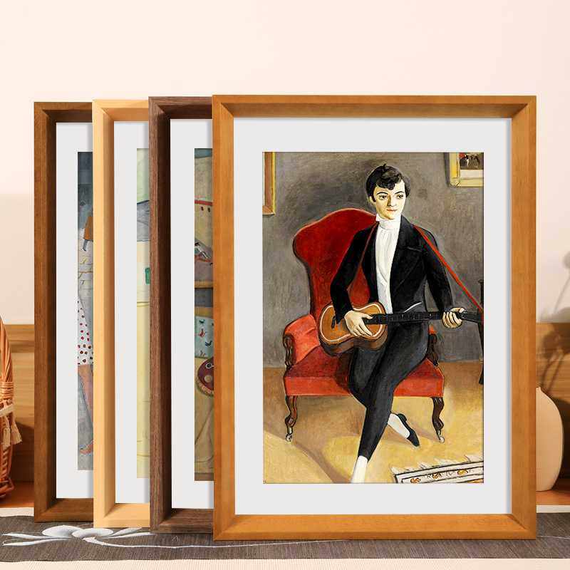 新款直销复古实木相框挂墙画框A3 a4装裱油画拼图框照片墙diy摆台,家居饰品,相框/画框,淘宝优惠券,粉丝福利购,淘宝优惠卷