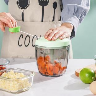 新款直销拉蒜器捣蒜器便携可爱蒜泥器打蒜器厨房料理工具多功能手