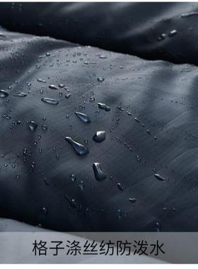 新款直销现货互拼带内胆成人露营睡袋 户外野营旅行双人救灾