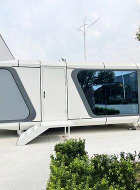 出口太空舱移动房民宿定制苹果舱创意酒店景区文旅项目户外阳光房