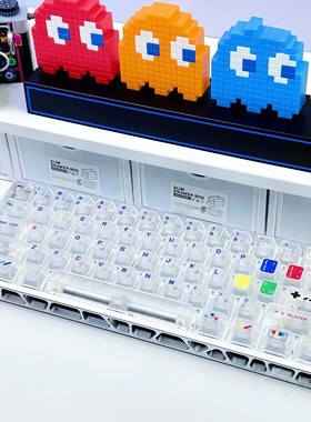 童趣键帽PC材质雾透支持wooting EZ63MADE68 Hero68ND63夜魔键帽