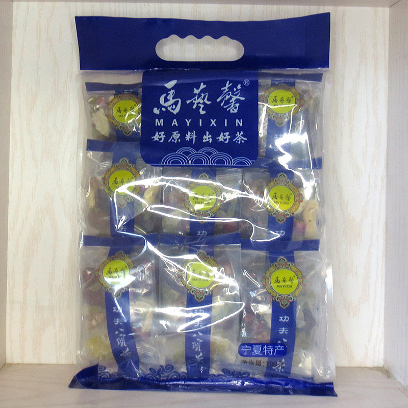 马艺馨玫瑰八宝茶三炮台枸杞袋装