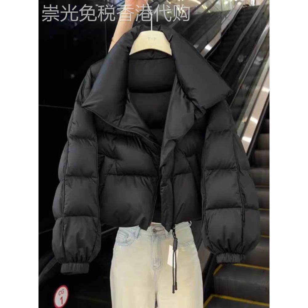日系羽绒棉服女士2025冬季新款高级感超好看小个子加厚短外套棉衣