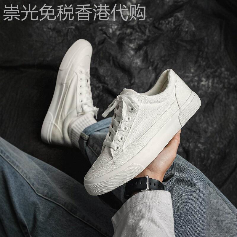 让你轻松驾驭潮流~ MAKISO！时尚简约透气帆布鞋男女低帮休闲板鞋