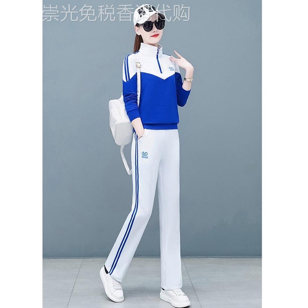 休闲运动服套装女春秋季2025新款初早秋广场舞跑步时洋气尚两件套